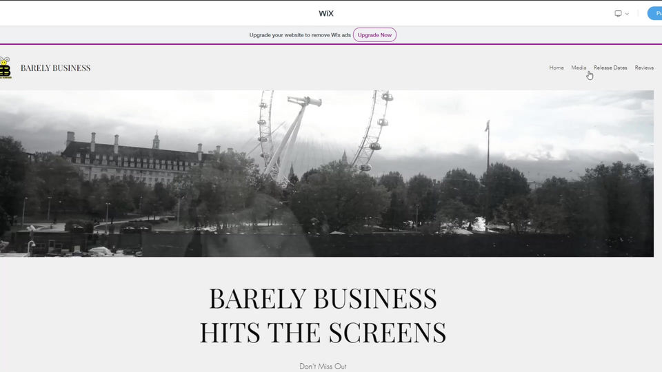 website navigation